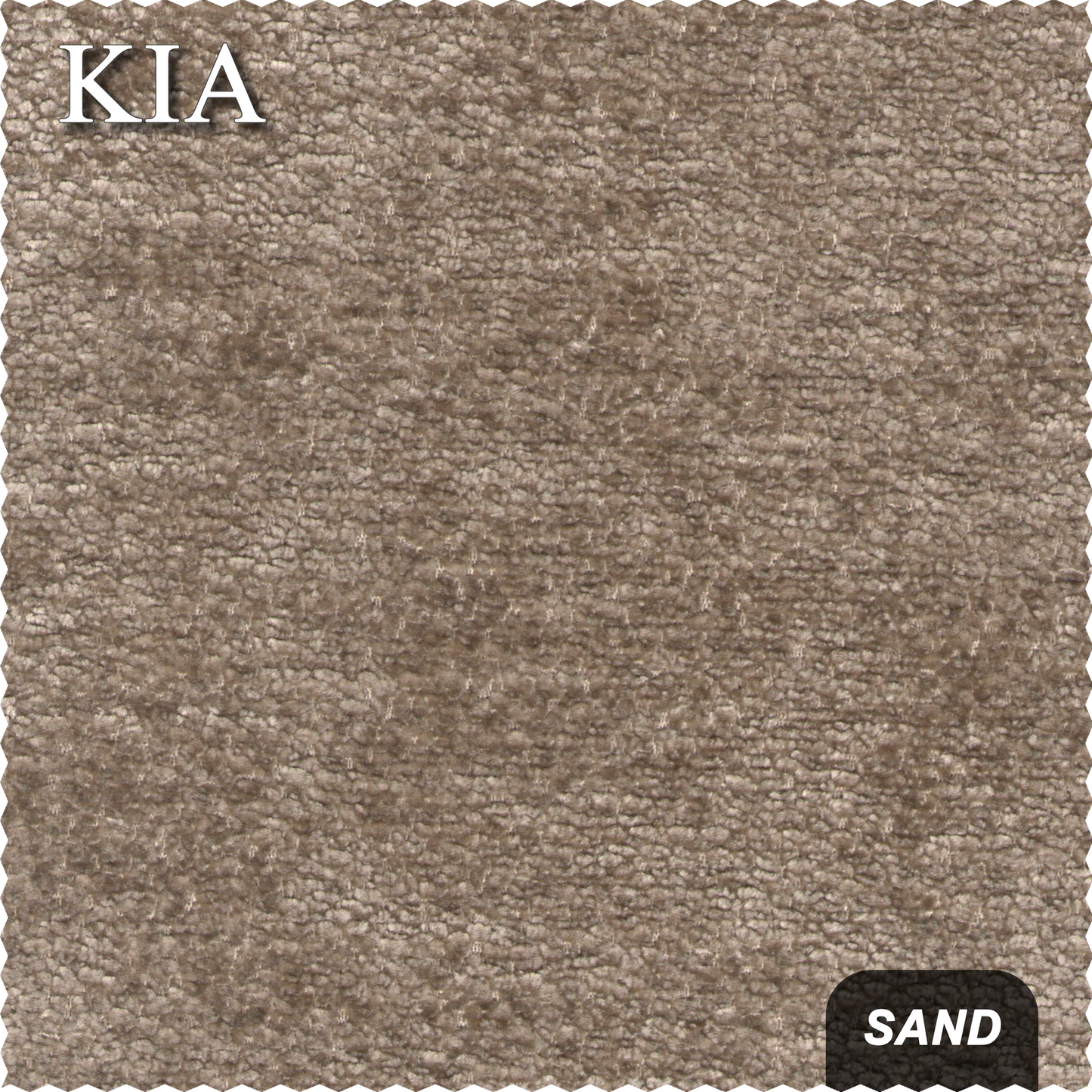 KIA | Tela para Tapicería de Relieve Alto y Tacto Ultrasuave